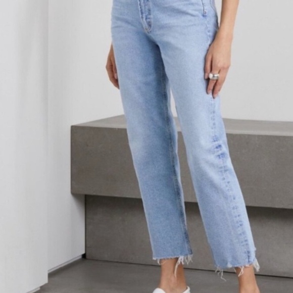 Citizens of Humanity Daphne Crop High Rise Stovepipe Jeans - Picture 2 of 11